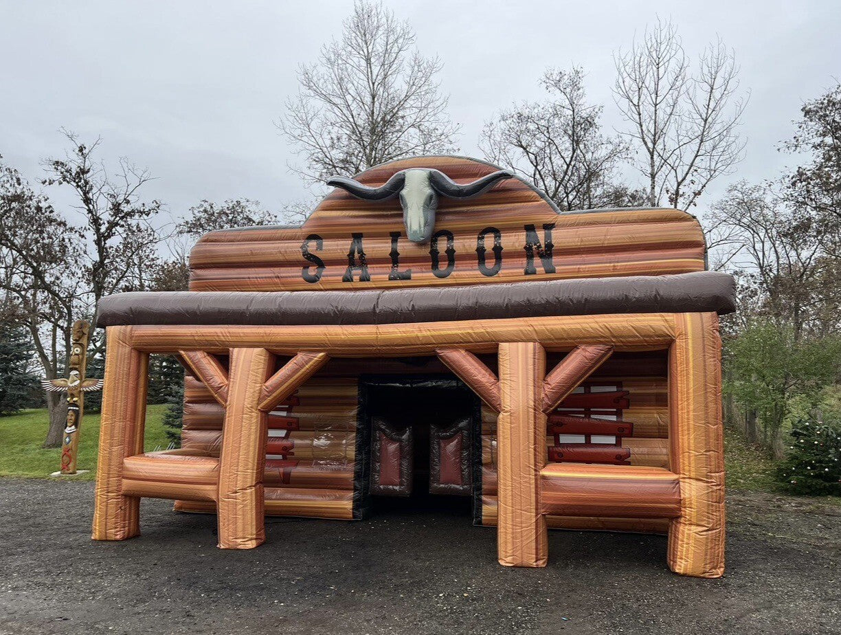 Inflatable Saloon Pub Tent Easy Setup Outdoor Rental