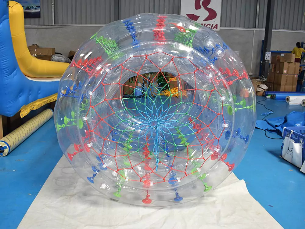 Transparent Inflatable Water Roller for Kids Fun
