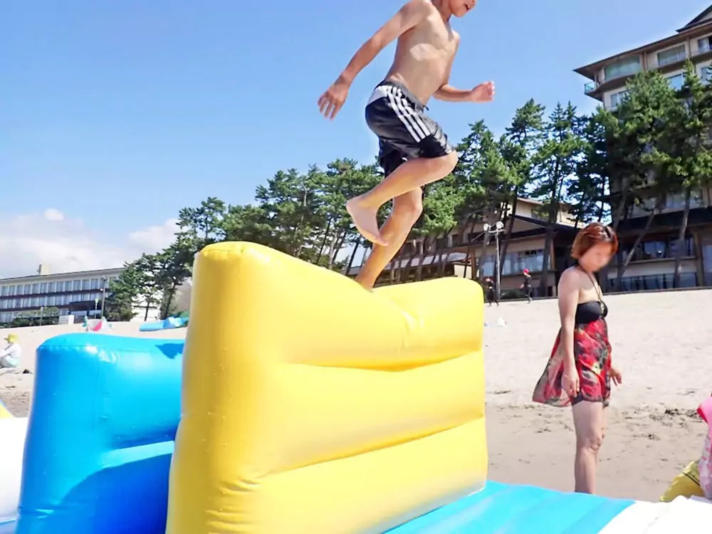 Solid Wall Inflatable Water Obstacle Course