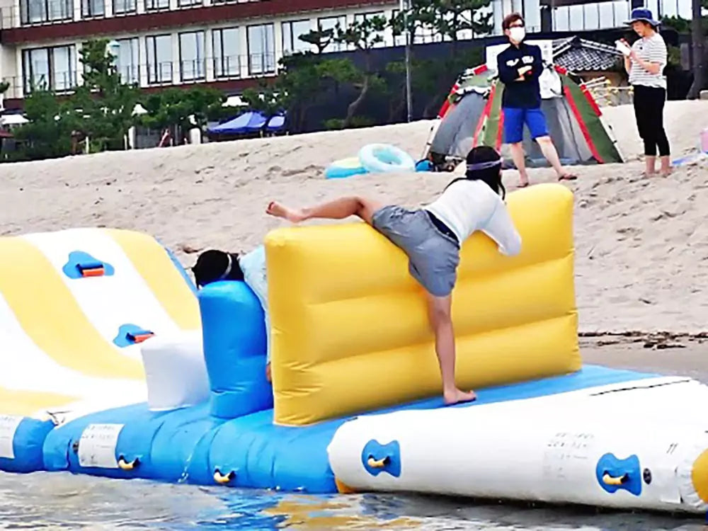Solid Wall Inflatable Water Obstacle Course