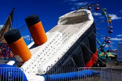 Commercial Inflatable Dry Slide for Kids and Adults
