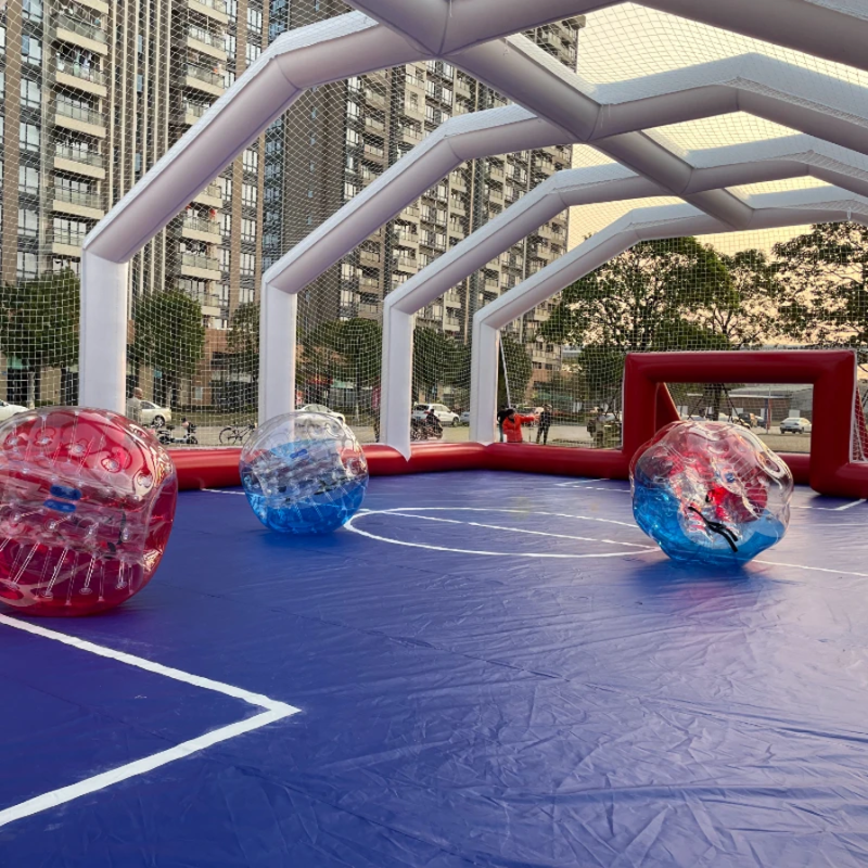 Inflatable Soccer Field Arena with Cover 82 FT