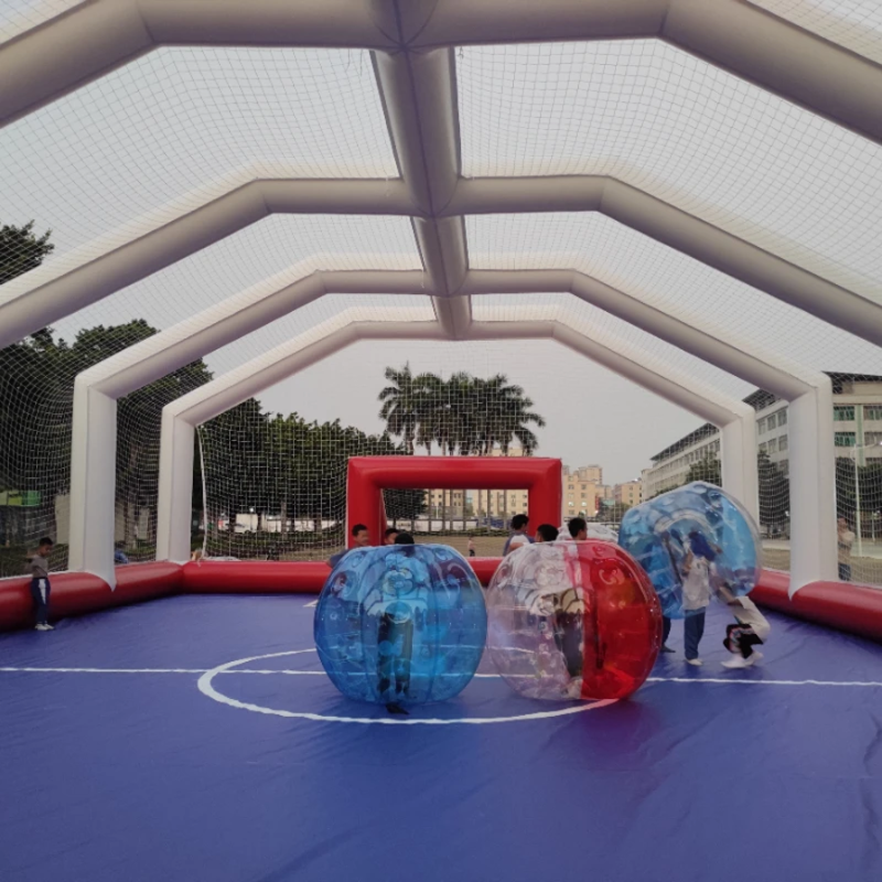 Inflatable Soccer Field Arena with Cover 82 FT