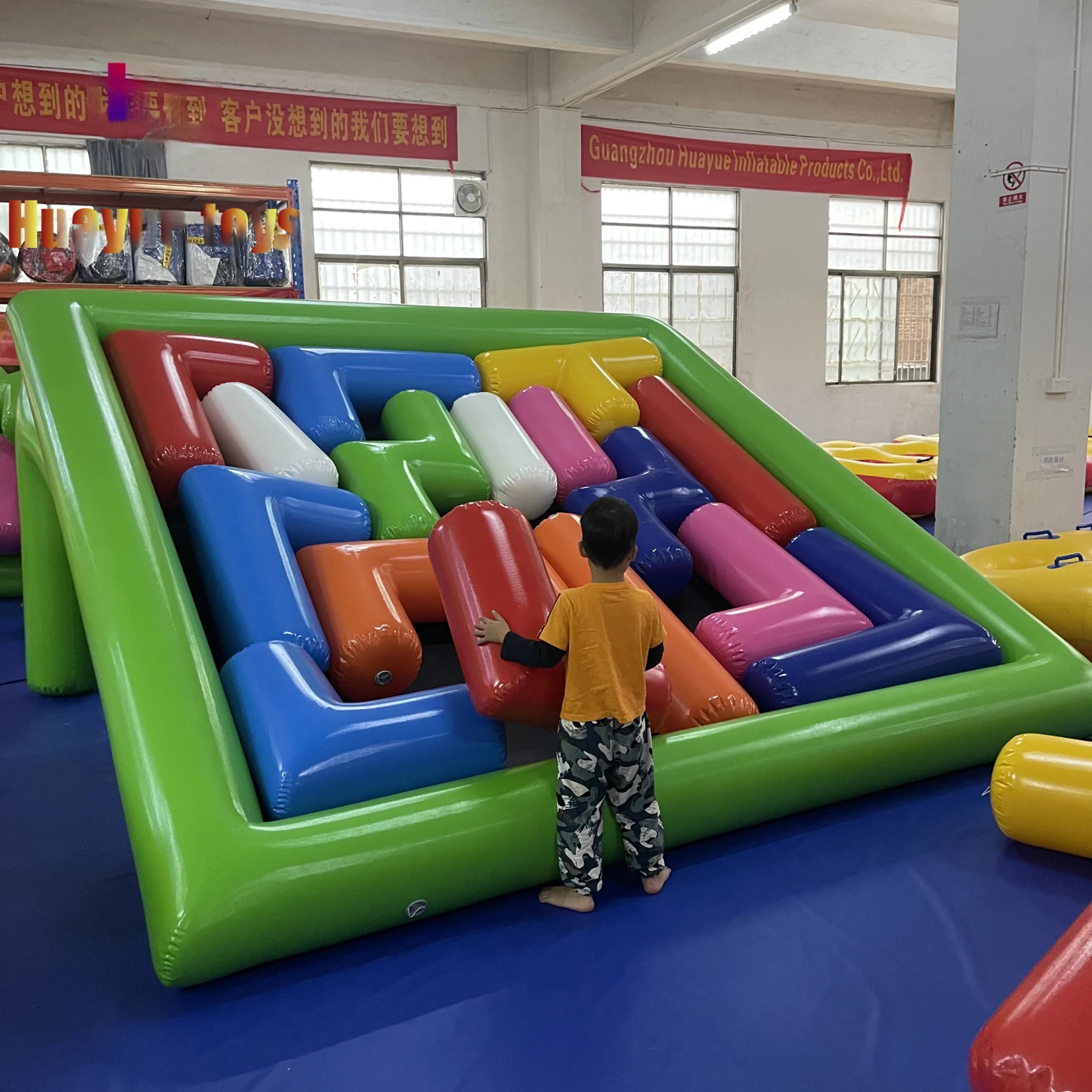 Inflatable Puzzle Game for Team Building Activities