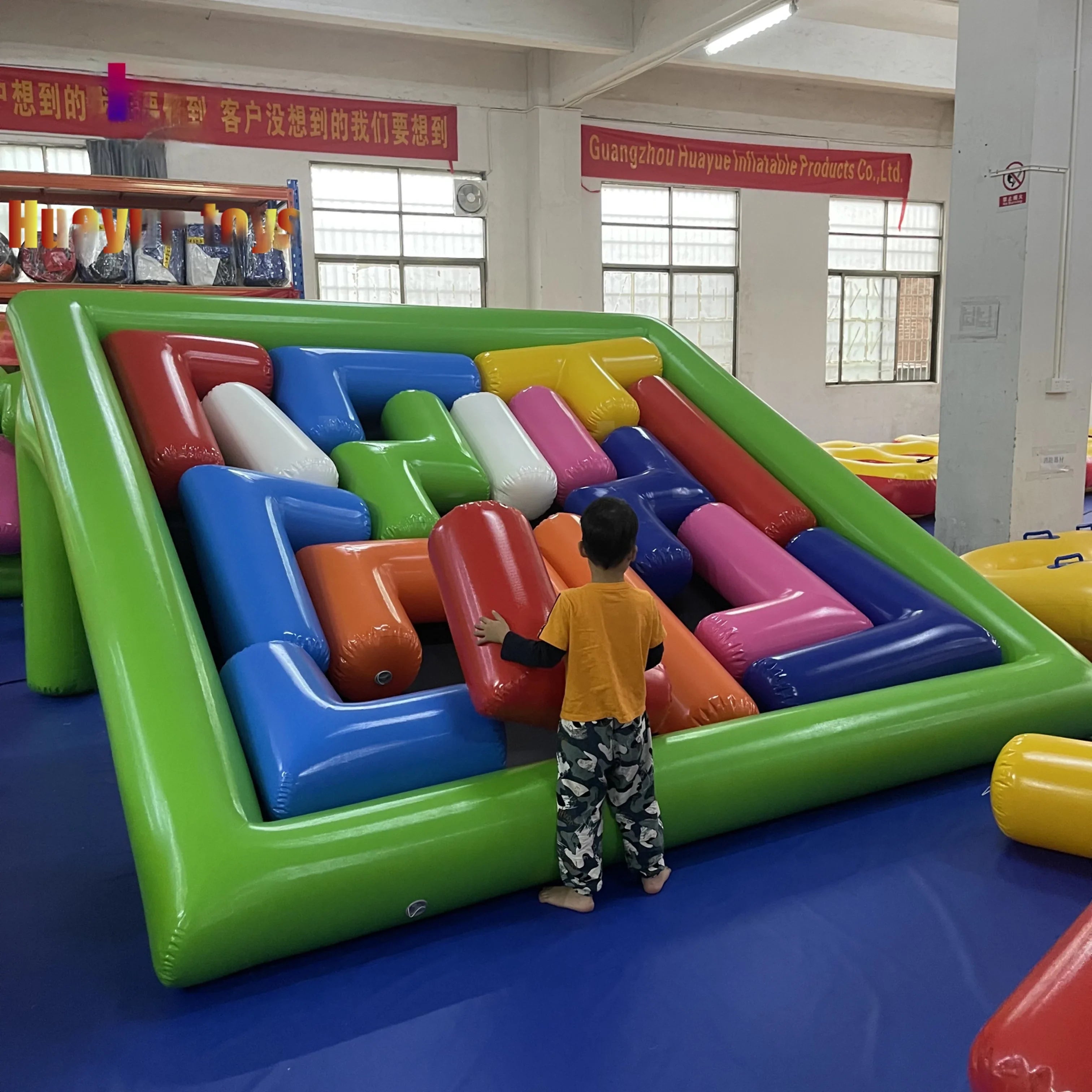 Inflatable Puzzle Game for Team Building Activities