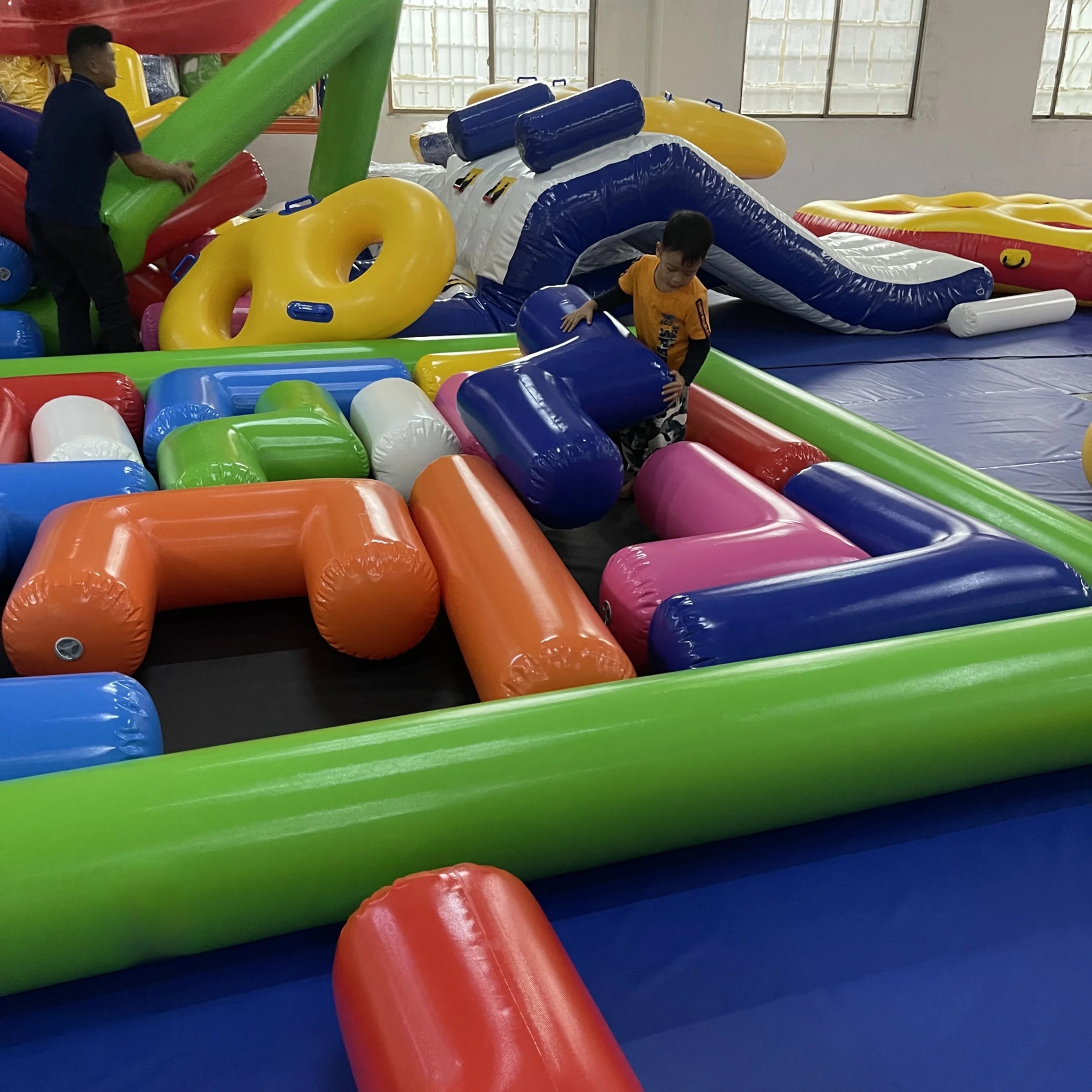 Inflatable Puzzle Game for Team Building Activities