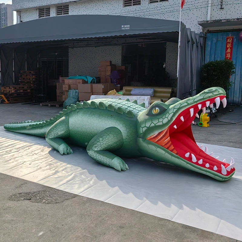 Inflatable Crocodile Decoration for Outdoor Advertising