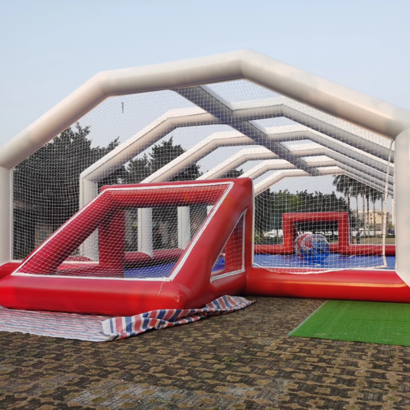 Inflatable Soccer Field Arena with Cover 82 FT