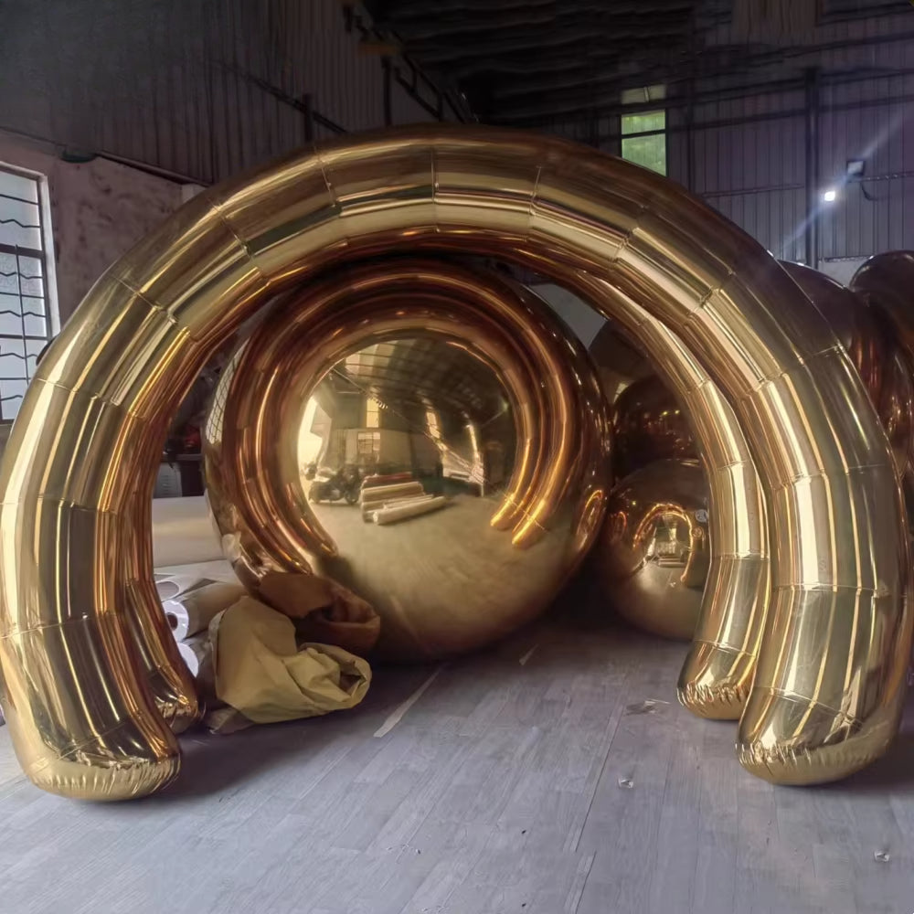 3M Inflatable Wedding Mirror Arch for Event Party