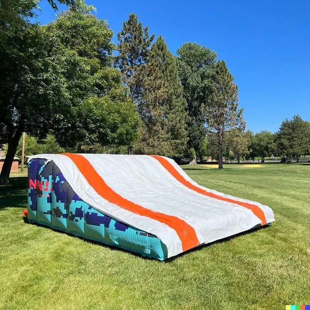 Inflatable Airbag Lander Safe Landing Solution for Sports