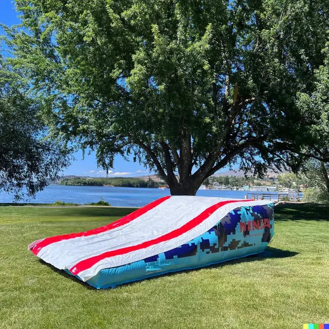 Inflatable Airbag Lander Safe Landing Solution for Sports