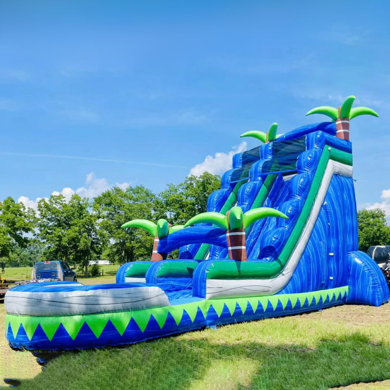 28ft Giant Inflatable Water Slide & Pool