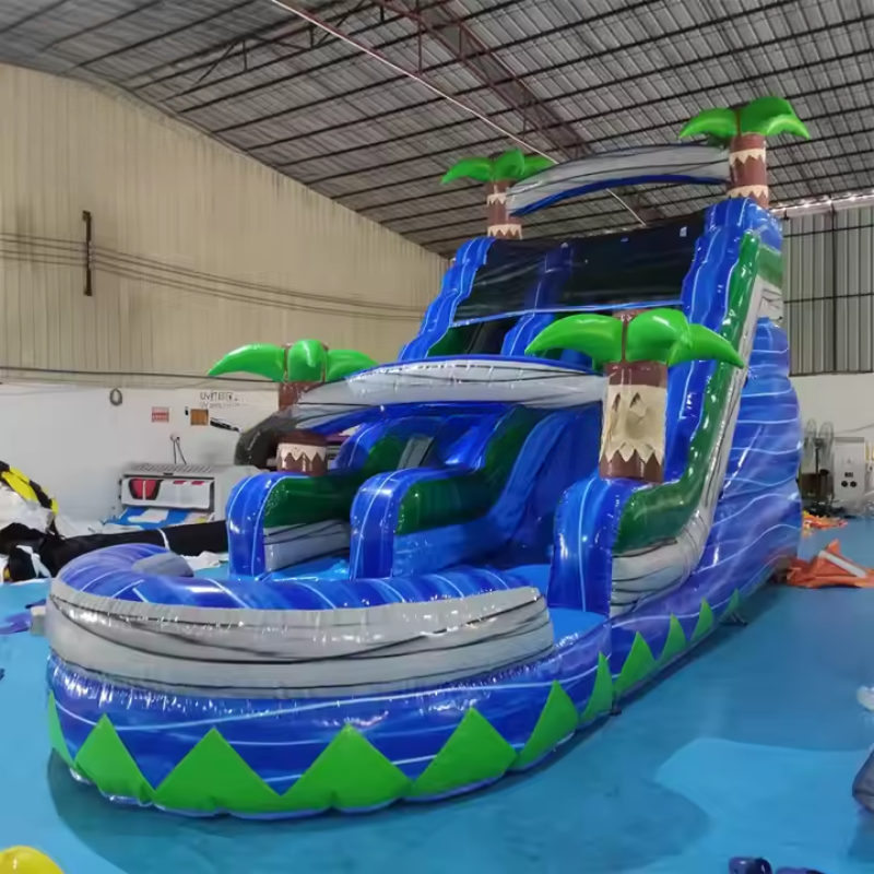 Giant Inflatable Water Slide for Pool Fun