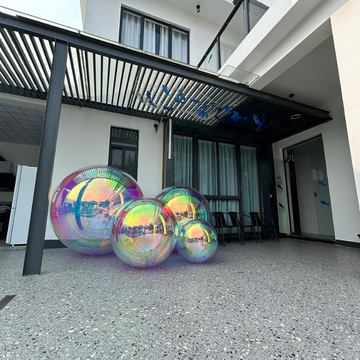 Reflektierende Kugel aufblasbarer Spiegelball