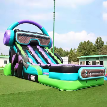 22ft Tall Inflatable Water Slide Game