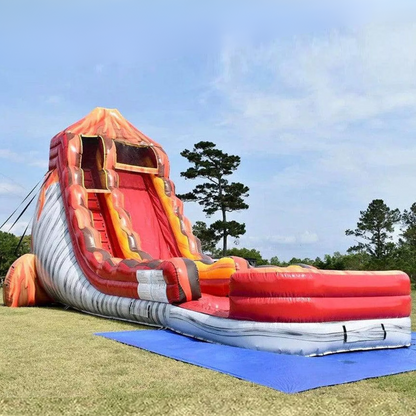 Volcano Inflatable Water Slide & Pool Combo