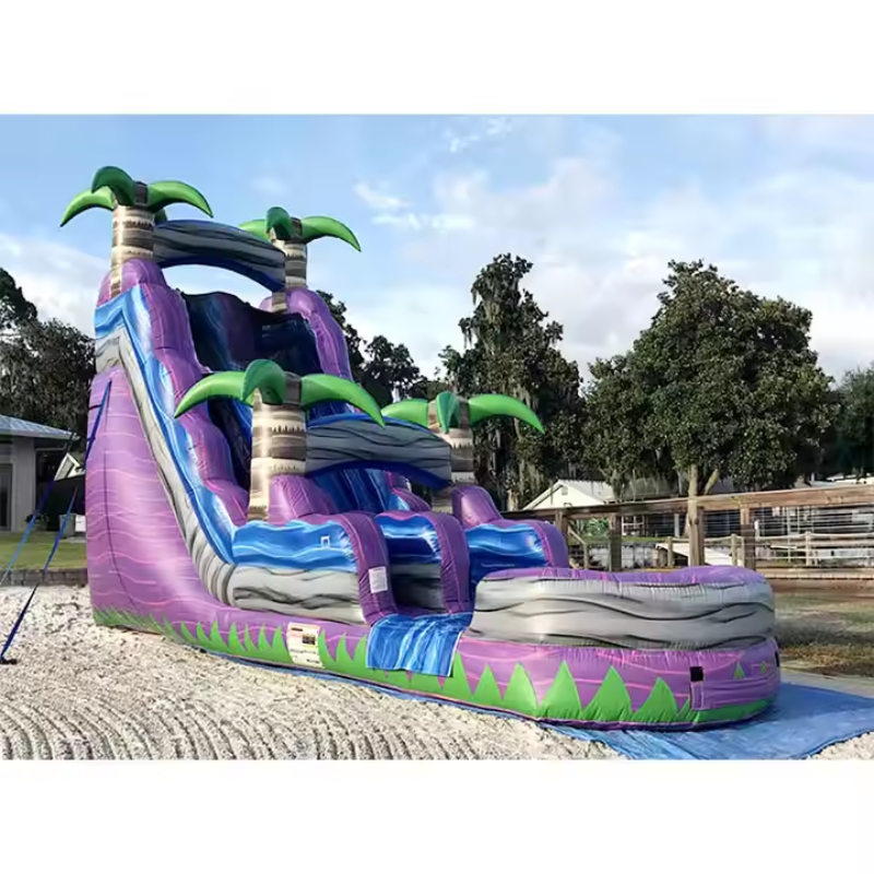 Premium Inflatable Water Slide Obstacle Course