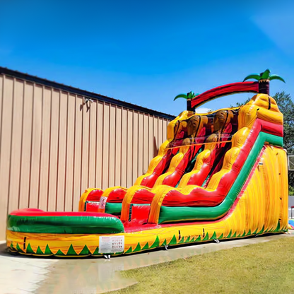 Wet & Dry Inflatable Water Slide & Bounce Combo