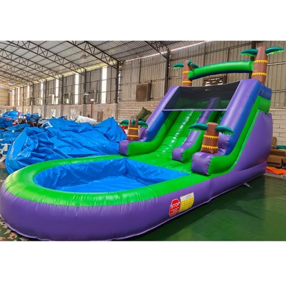 Giant Inflatable Water Slide Adventure Park