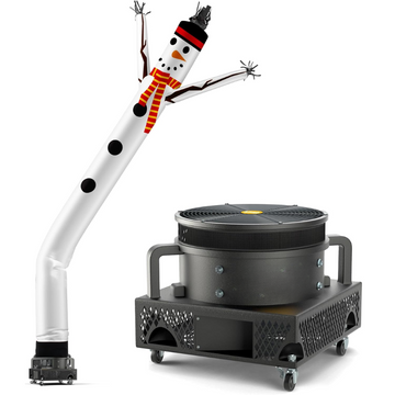 Schneemann Air Dancer – 6m aufblasbare Röhre