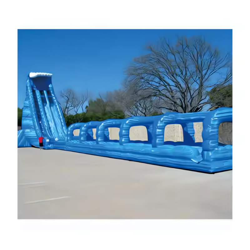 Epic Blue Crush Inflatable Water Slide for Adults