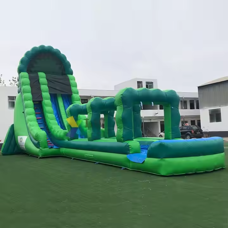 Green Colossus Inflatable Water Slide | Got Inflatables