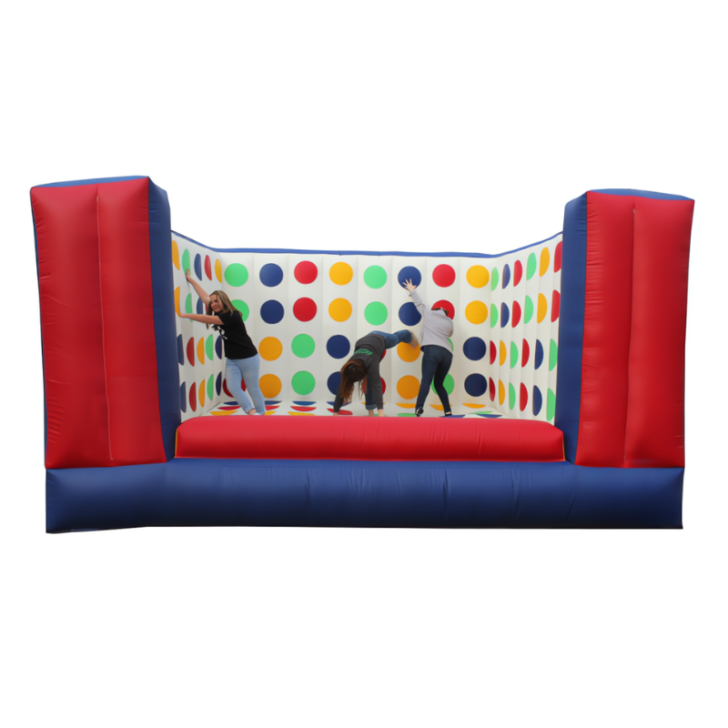 Jeu gonflable 3D Twister