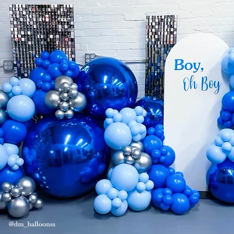 Ballon miroir gonflable Bubble Glow