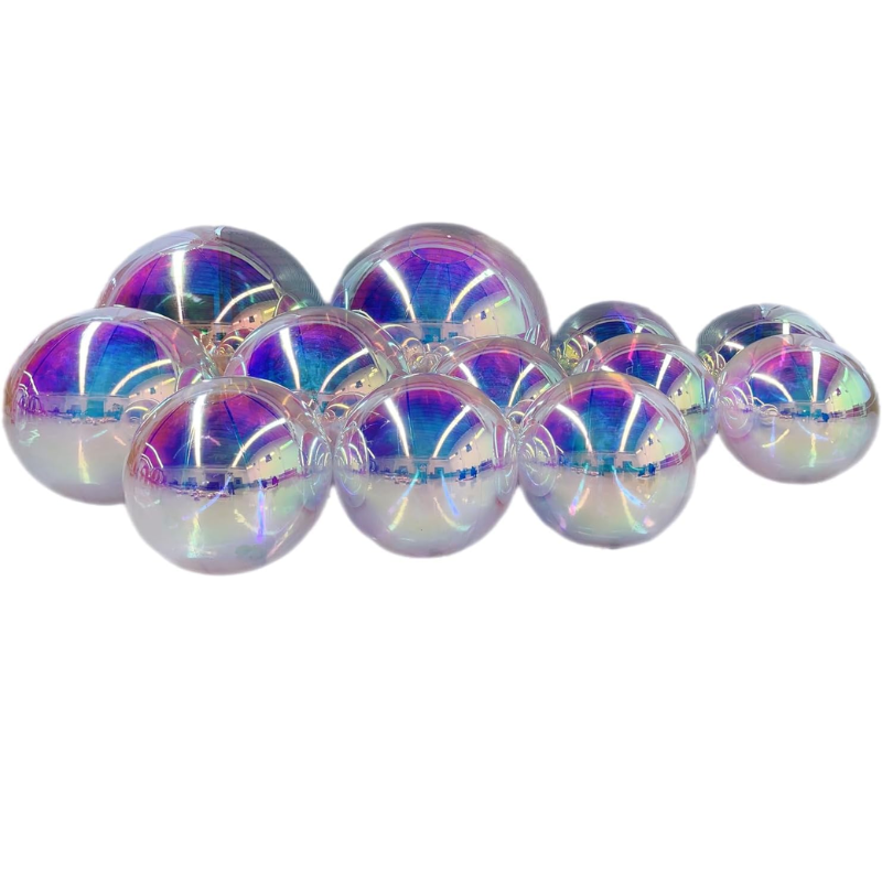 Boules à facettes gonflables irisées Glow Sphere