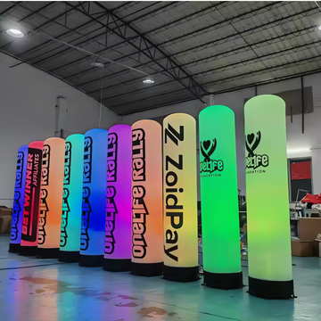 LED-aufblasbare Säule – Individuelle GlowTower-Dekoration