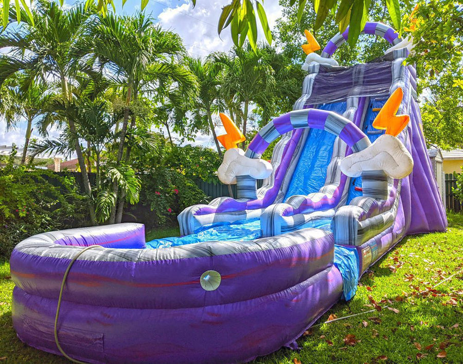 Thunder Mountain 19ft aufblasbare Wasserrutsche