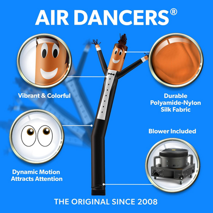 Inflateble Air Dancer Set - 20ft Waving Tube Man with Blower