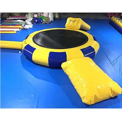 Aqua Inflatable Water Slide & Trampoline