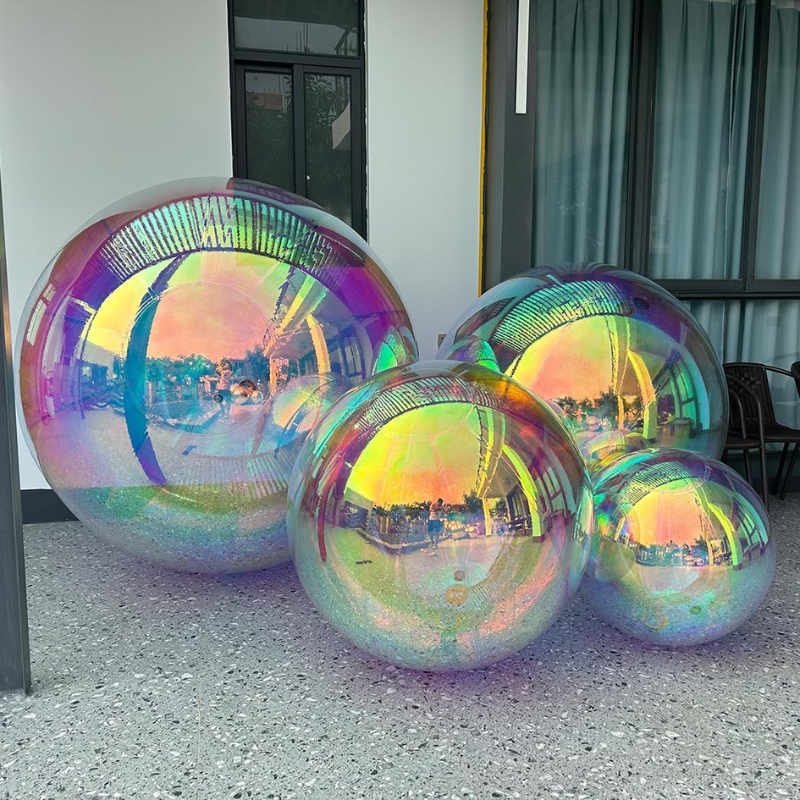 Reflektierende Kugel aufblasbarer Spiegelball