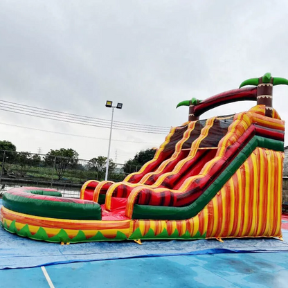 Wet & Dry Inflatable Water Slide & Bounce Combo