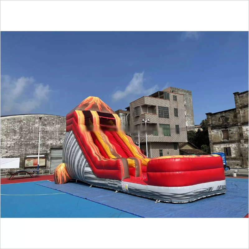 Volcano Inflatable Water Slide & Pool Combo