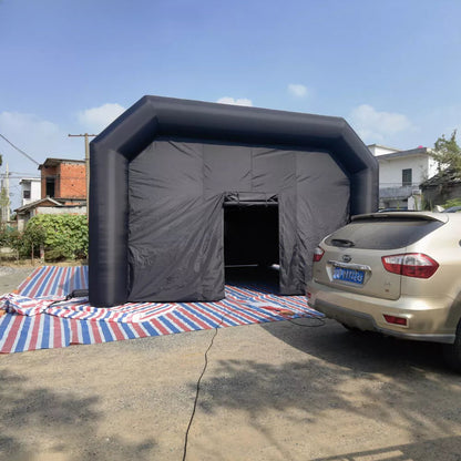 Inflatable Night Club Tent Portable Inflatable VIP Party Cube Tent Black Tent