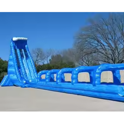 Epic Blue Crush Inflatable Water Slide for Adults