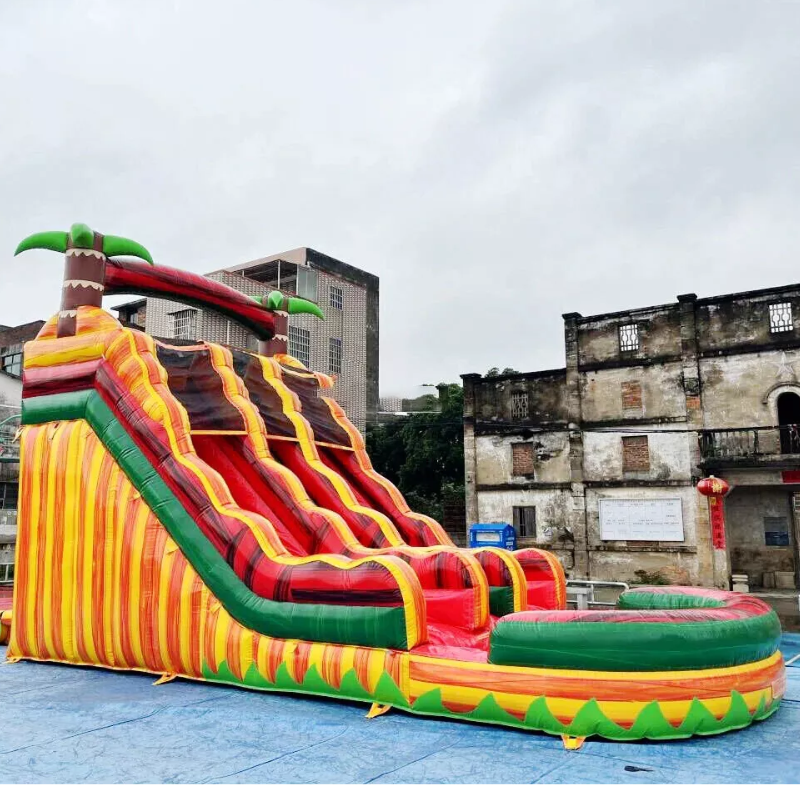 Wet & Dry Inflatable Water Slide & Bounce Combo