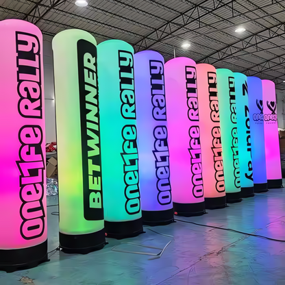 LED Inflatable Column – Custom GlowTower Decor