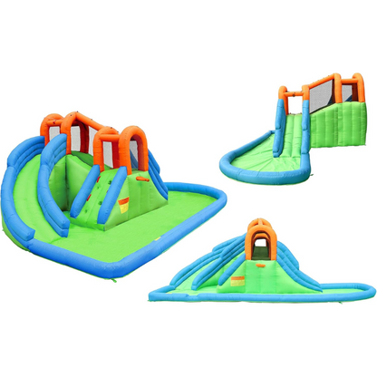 Island Adventure Inflatable Water Slide