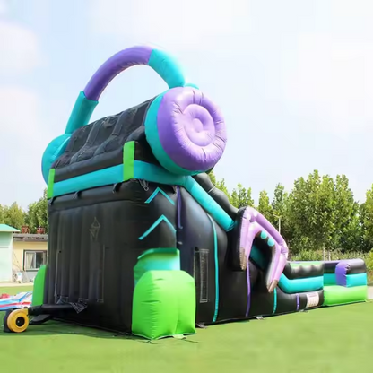 22ft Tall Inflatable Water Slide Game