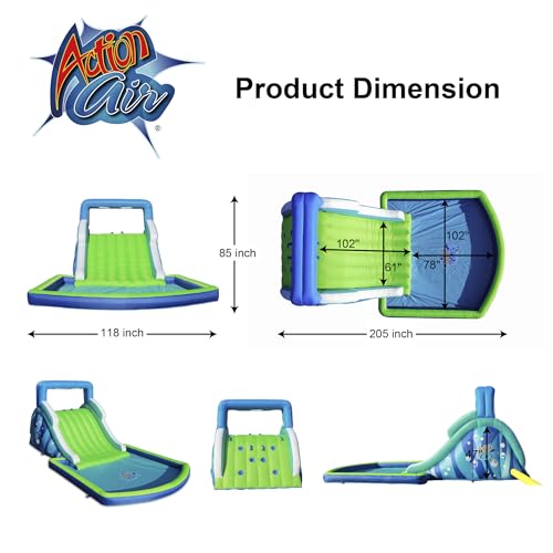 Inflatable Water Slide Huge Blow Up Water Park for Outdoor Backyard