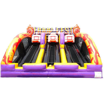 Juego de baloncesto deportivo inflable Hoop Mania