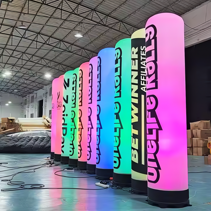 LED Inflatable Column – Custom GlowTower Decor