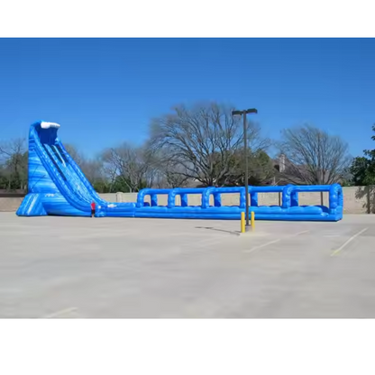 Epic Blue Crush Inflatable Water Slide for Adults