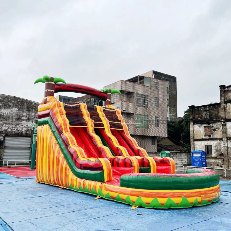 Wet & Dry Inflatable Water Slide & Bounce Combo