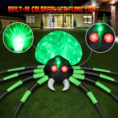 Inflatable Halloween Spider Outdoor Giant Blow Up Spider