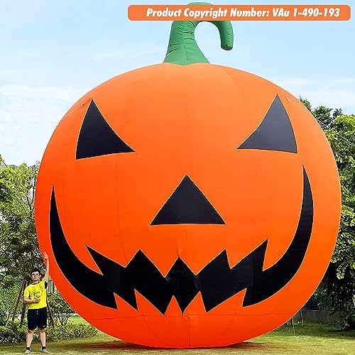 Giant Premium Halloween Inflatable Pumpkin for Event Lawns