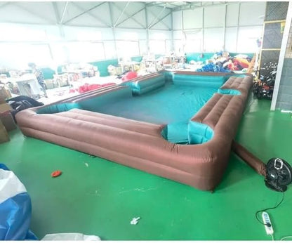 Giant Inflatable Snooker Football Pool Table Event Game